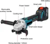 800W 12V Akku-Winkelschleifer, bürstenlos, mit 2 Batterien, Produktbild-Vorschau 3