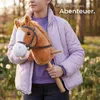 tectake® Hobby Horse Pferd | Steckenpferd mit Holzstab und Produktbild-Vorschau 6