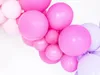 Balony lateksowe Strong, Fuksja, Pastel Fuchsia, 12cm, 100 Podgląd zdjęcia produktu 3