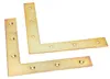KOTARBAU® Set di 10 staffe per finestre zincate gialle Anteprima dell’immagine prodotto 6