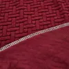 (Vínově červená) Stretch Polyester Elastan Sofa Slipcover, Náhled obrázku produktu 8