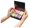 4x Notizblock Set 1200 Stk Bunt im Etui Haftnotizen Produktbild-Vorschau 2