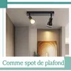 ZMH LED Plafonnier à 2 flammes Noir Plafonnier Spots GU10 Voir les images du produit 5