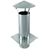 A product shot of a chimney cap on a white background. Produktbild-Vorschau