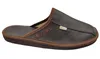 Bosaco Herren Hausschuhe Leder, Braun, Größe 43 – Bequeme Produktbild-Vorschau 5