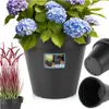 Kunststoff-Gartentopf schwarz rund 39 cm Produktbild-Vorschau 7