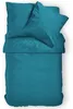 Uni Bettwäsche - Petrol Blau - Renforcé  2 teilig 135x200 Produktbild-Vorschau 2