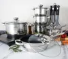 Masterpan set di pentole in acciaio inox 12 pezzi per Anteprima dell’immagine prodotto 14