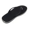 A single navy blue Crocs flip-flop is shown on a white background. Produktbild-Vorschau