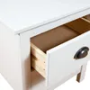 vidaXL Nachttisch Hill 2 Stk. Weiß 46x35x49,5 cm Massivholz Produktbild-Vorschau 7