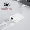 Adaptér USB-C na Ethernet + USB-C Stabilné nabíjanie a Náhľad obrázku produktu 5