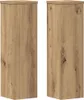 vidaXL Supporto per piante 2 pz. Rovere artigianale Anteprima dell’immagine prodotto 8