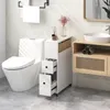 COSTWAY Carrello per nicchia con rotelle, cassetti, cestini Anteprima dell’immagine prodotto 2
