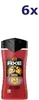6x Axe 3-in-1 Douchegel Sunset Fresh 250 ml Productafbeelding-voorbeeld 1