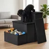 Relaxdays, escalier pour chien, 3 marches, avec espace de Voir les images du produit 5