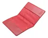 Esquire Ausweisetui New Silk Passport Case Red dunkelrot Produktbild-Vorschau 3