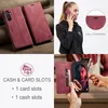 Galaxy A34 5G Hülle, Retro Kunstledertasche Stand Produktbild-Vorschau 5