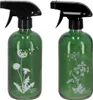 Esschert Design | Sprühflasche - Glas mit Dekor - Grün - Produktbild-Vorschau 1