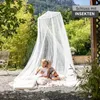 Moskitonetz für Einzel- und Doppelbett anthrazit, 2,5x12,5m Produktbild-Vorschau 1