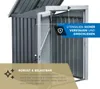 Westmann Stahl Mülltonnenbox und Gerätebox Anthrazit Produktbild-Vorschau 4