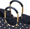 reisenthel loopshopper L frame metallic dots blue Produktbild-Vorschau 14