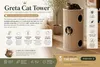 Arbre à gratter pour chats – Flamingo Greta L – 100 cm – Ø Voir les images du produit 4