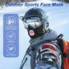 3 Stück Halloween Gesichtslose Maske, Sturmhaube mit 3 Produktbild-Vorschau 5