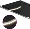 vidaXL Markiza zwijana ręcznie z roletą i LED 3x2,5 m Podgląd zdjęcia produktu 4