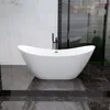 Freistehende Badewanne 180x80 Weiß Modern Exclusive Acryl Produktbild-Vorschau 4