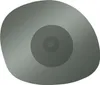 Beistelltisch - 65 x 57 cm - Schwarz - Glas - Metallgestell Produktbild-Vorschau 4