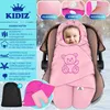 KIDIZ® : Couverture de sécurité pour bébé, compatible avec Voir les images du produit 2