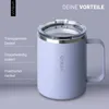 Thermobecher Edelstahl 350ml Henkel Kaffee Becher Produktbild-Vorschau 2