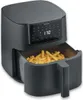 A dark gray air fryer filled with french fries, with its digital display showing '170'. Produktbild-Vorschau