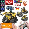5 in 1 Roboter Kinder Technik Ferngesteuert Bauspielzeug - Produktbild-Vorschau 5