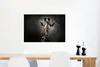 MuchoWow® Poster Giraffe - Dunkelheit - Tiere 90x60 cm - Produktbild-Vorschau 5