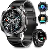 Smartwatch Herren über 100 Sportmodi, 24/7 Herzfrequenz, Produktbild-Vorschau 1