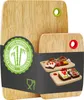 Set di 2 taglieri in bambù colorati - 30x22cm Tagliere in Anteprima dell’immagine prodotto 1
