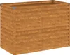 Podwyższona Donica, 100X50X69 Cm, Stal Kortenowska Lumarko! Podgląd zdjęcia produktu 1