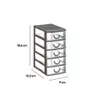 Mini organizer per gingilli a 5 cassetti Anteprima dell’immagine prodotto 3