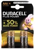 DURACELL Pile Plus AAA MN2400/LR3 Carte de 4 piles Anteprima dell’immagine prodotto 13