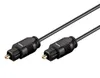 Goobay 50216 Cavo in fibra ottica, 1 m, nero - Spina Anteprima dell’immagine prodotto 4