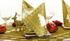 Sovie HOME Weihnachtsserviette White Tree in Gold aus Produktbild-Vorschau 2