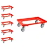 SparSet 6x Transportroller für Euroboxen 60x40cm mit Produktbild-Vorschau 4