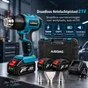 Accu heteluchtpistool 21V, 500W, 300/550°C, 250/500 L/min, Productafbeelding-voorbeeld 8
