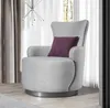 Runder Clubsessel Sofa Couch Relax Einsitzer Polster Möbel Produktbild-Vorschau 3
