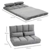 2 in 1 faltbares Bodensofa Bett mit Rückenlehne - Produktbild-Vorschau 3