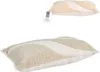 Coussin Beige Et Blanc Bouclette 30x50cm M8 - Home Deco Voir les images du produit 3