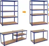 Yaheetech Schwerlastregal 180x120x60cm Metall Lagerregal, Produktbild-Vorschau 6