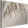 Leinwandbild Palmblätter auf 3D-Beton 60x40 Feeby Grau bild Produktbild-Vorschau 1
