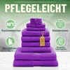 Frottier Handtuch-Set, 4X Handtücher, 2X Duschtücher, 2X Produktbild-Vorschau 7